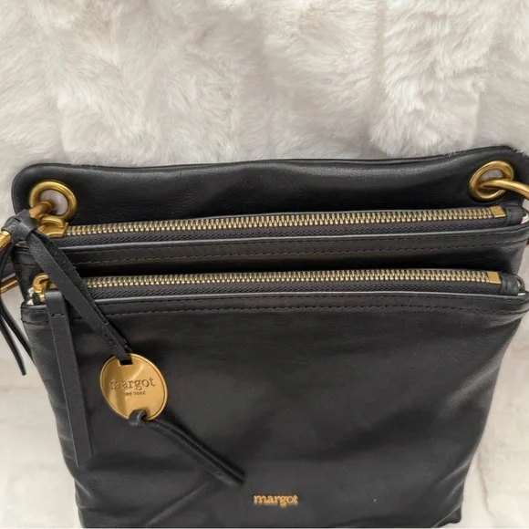 Margot NY 10x9 Black Crossbody Bag - Picture 6 of 11